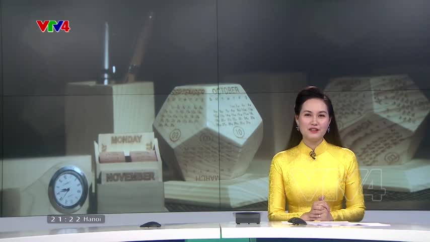 Độc đáo lịch gỗ