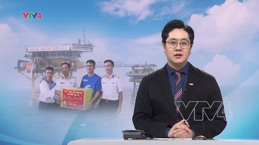 Hành trình mang Tết đến với nhà giàn DK1