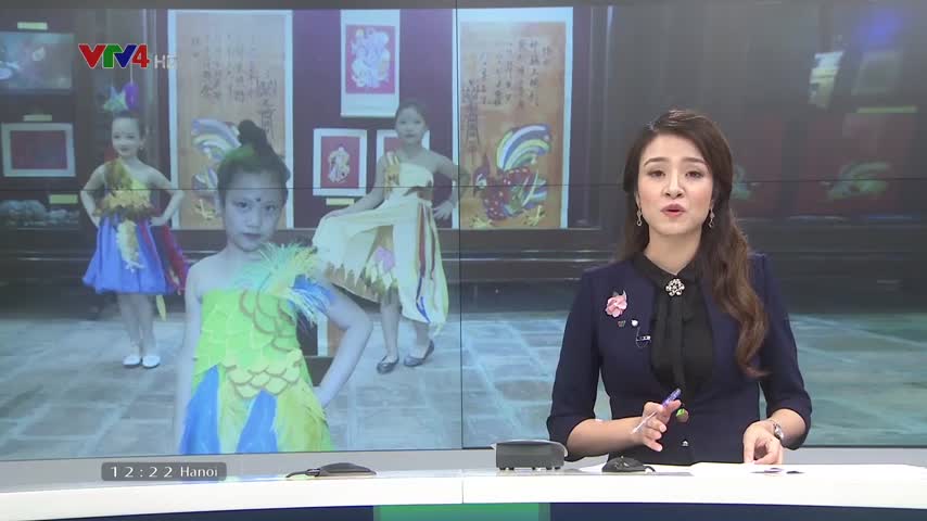 Độc đáo các thiết kế lấy cảm hứng từ tranh dân gian Kim Hoàng