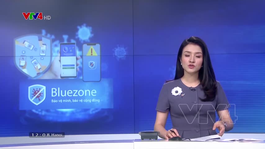 Khuyến khích cài ứng dụng Bluezone nơi tập trung đông người