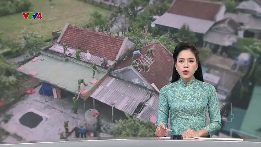Hà Tĩnh khắc phục hậu quả do bão số 5