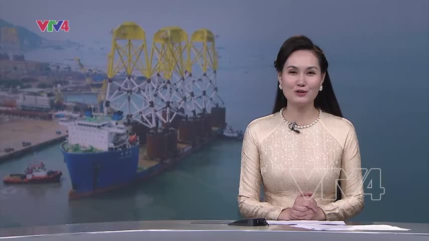 Việt Nam xuất khẩu chân đế điện gió ngoài khơi