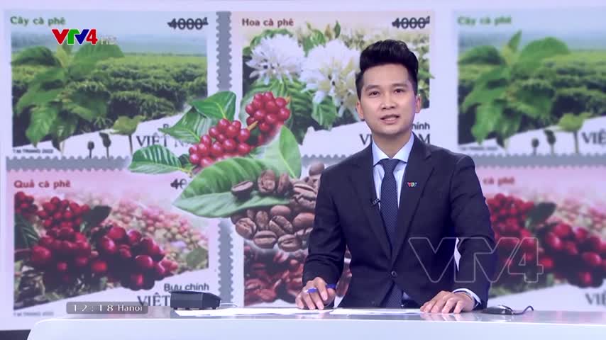 Quảng bá cà phê qua tem Việt