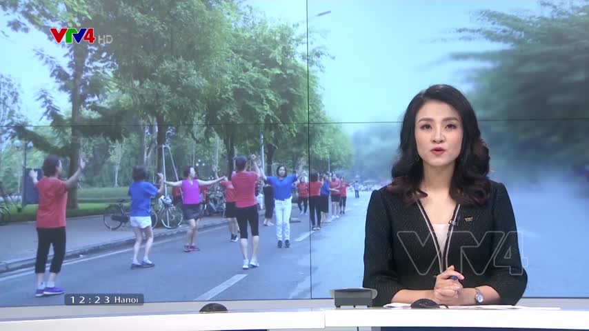 Phong trào tập thể dục của người dân Hà Nội