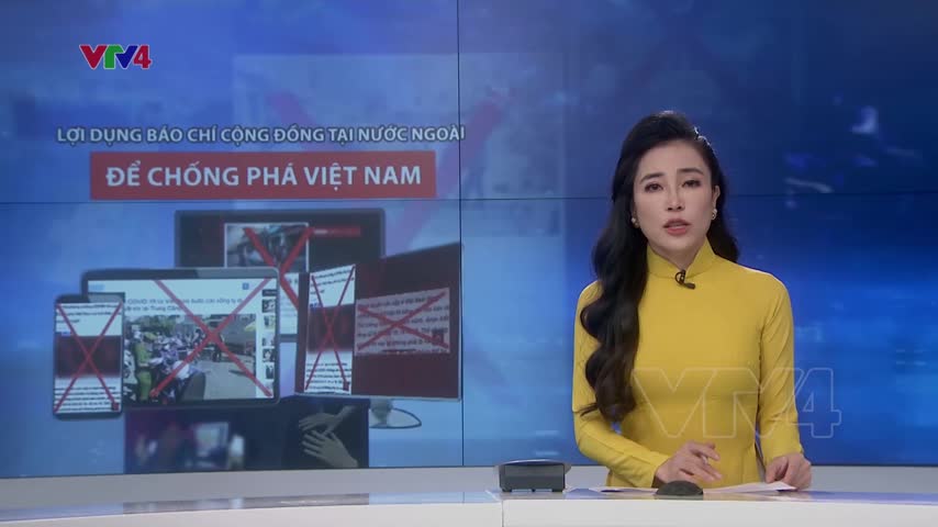 Lợi dụng báo chí cộng đồng để chống phá Việt Nam