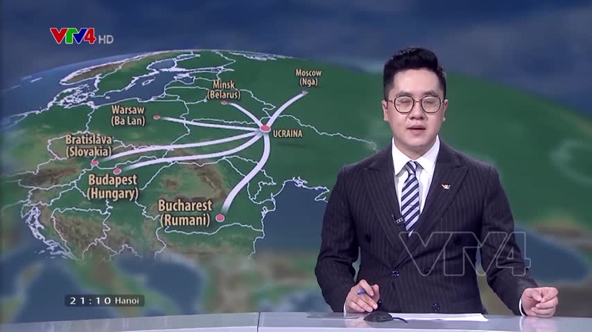 6 điểm tại châu Âu đón công dân Việt Nam từ Ucraina