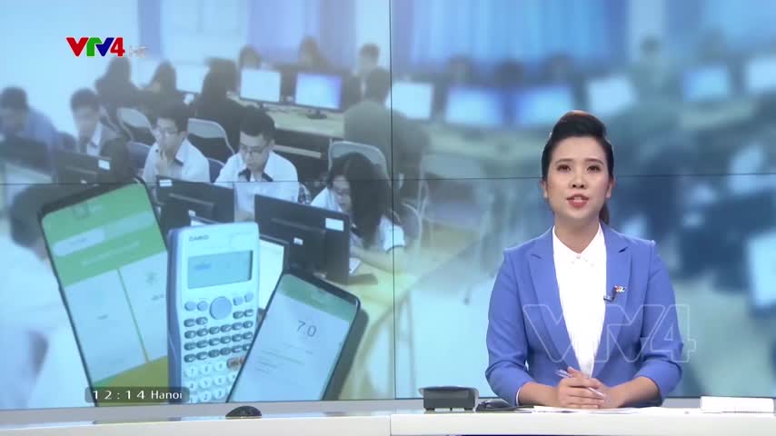 Thi học kỳ trên điện thoại, máy tính