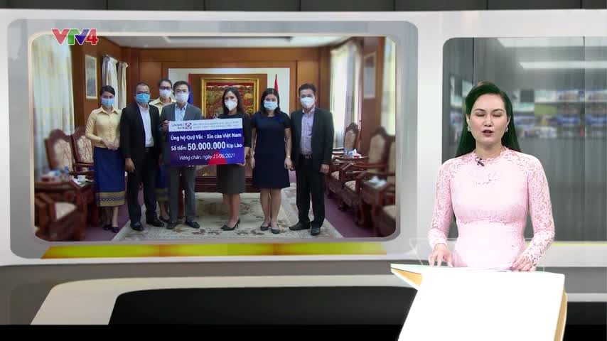 Người Việt tại Lào ủng hộ Việt Nam phòng chống COVID-19