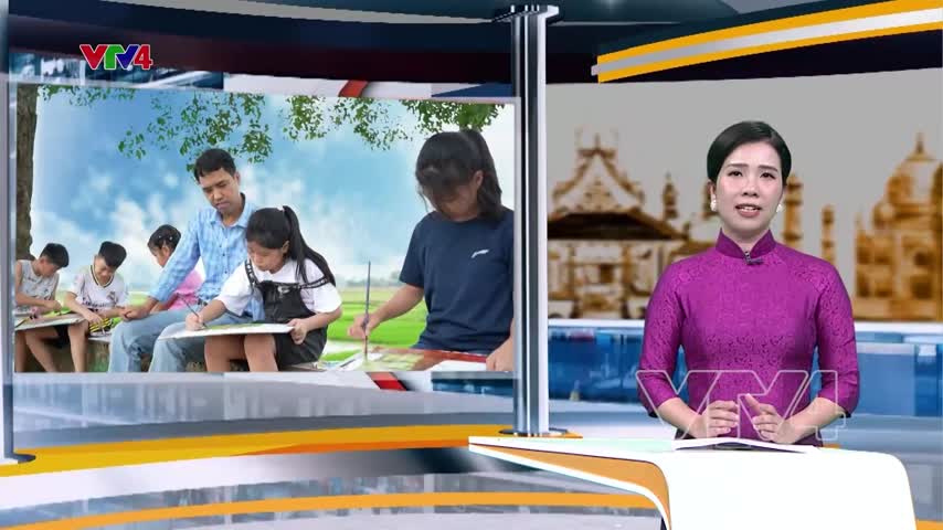 Vẽ tranh cùng họa sỹ làng