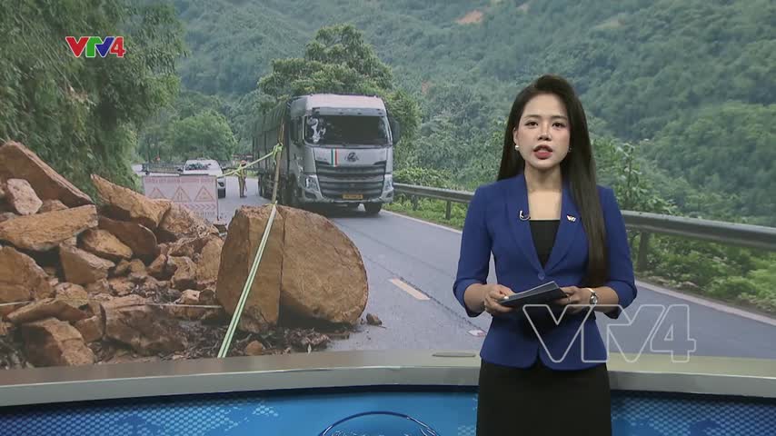 Nhiều tuyến đường ở Lào Cai sạt lở do mưa