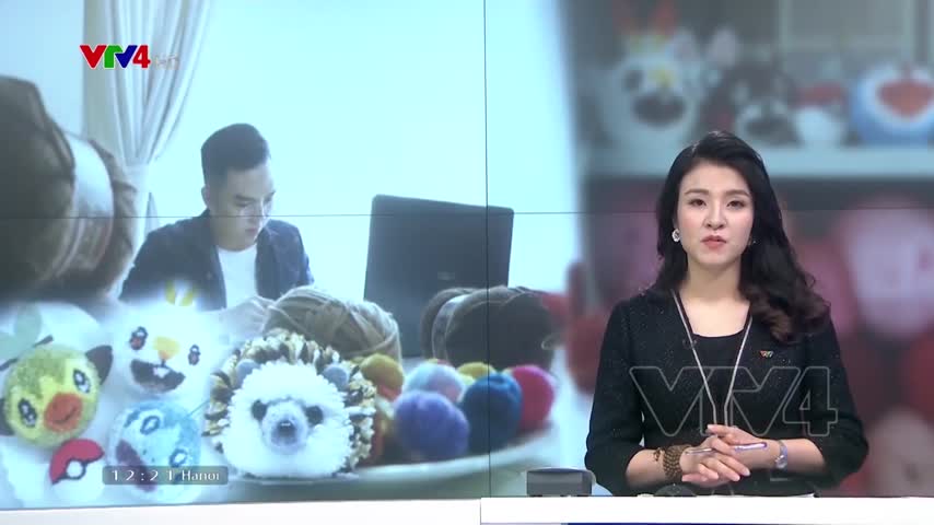 Nghệ thuật tạo hình quả bông len Pompom