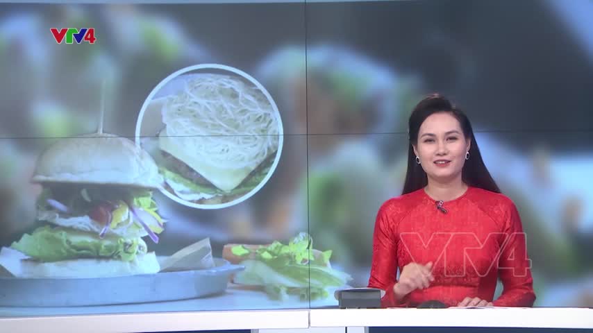 Bún chả Burger – Sự kết hợp ẩm thực độc đáo mới