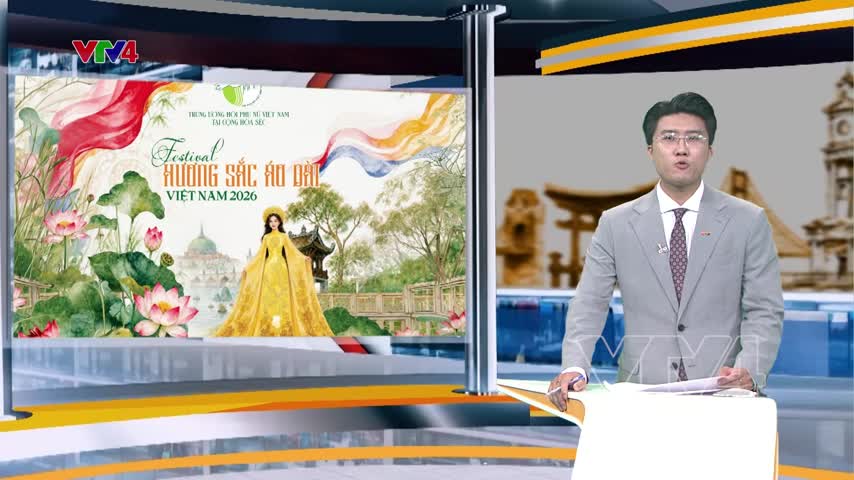 Rực rỡ Festival “Hương sắc áo dài Việt Nam 2026” tại Cộng hòa Séc