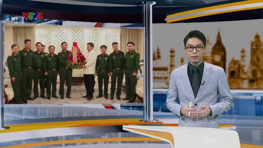 Quân khu 4 thăm chúc Tết Bun Pimai lãnh đạo Đảng, Nhà nước Lào