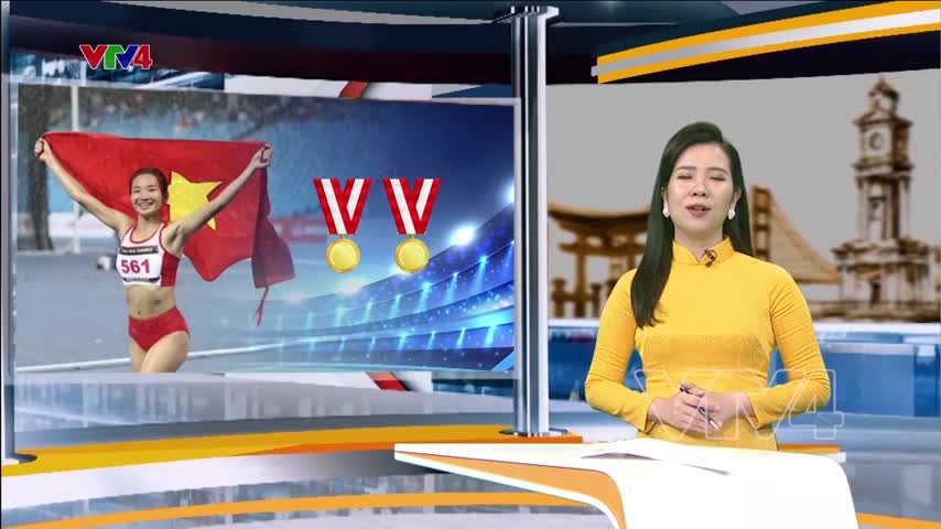 Nguyễn Thị Oanh giành 2 huy chương vàng lịch sử 