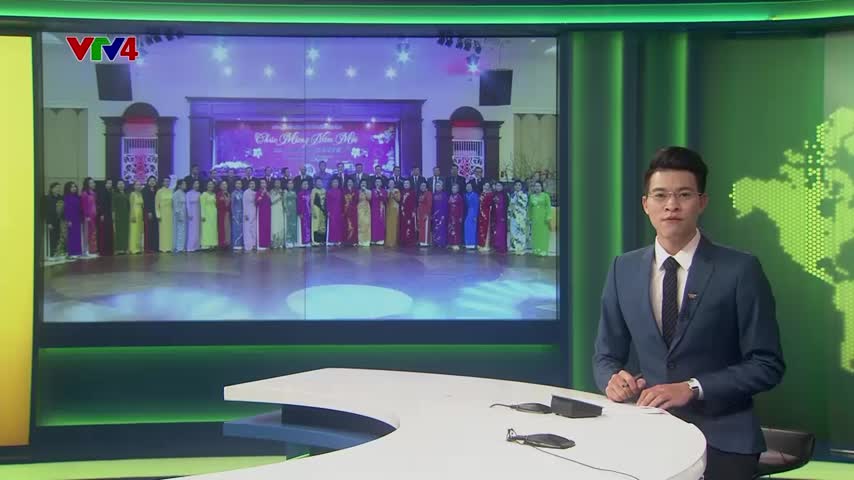 Câu lạc bộ đồng hương Xiêng Khoảng thủ đô Vientiane (Lào) mừng Xuân Mậu Tuất 2018