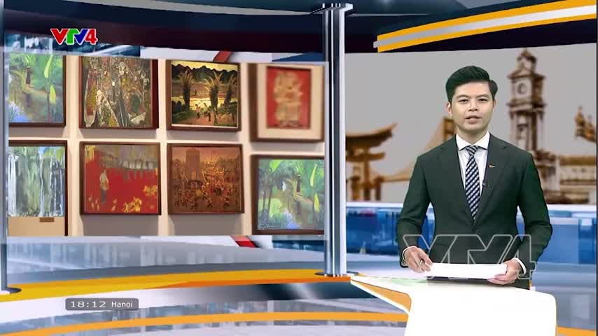 Sáng tạo trong trưng bày tranh về quê hương, đất nước
