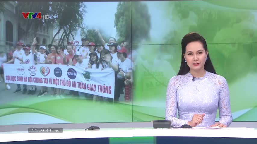 Đi bộ kêu gọi “Đã uống rượu bia không lái xe”