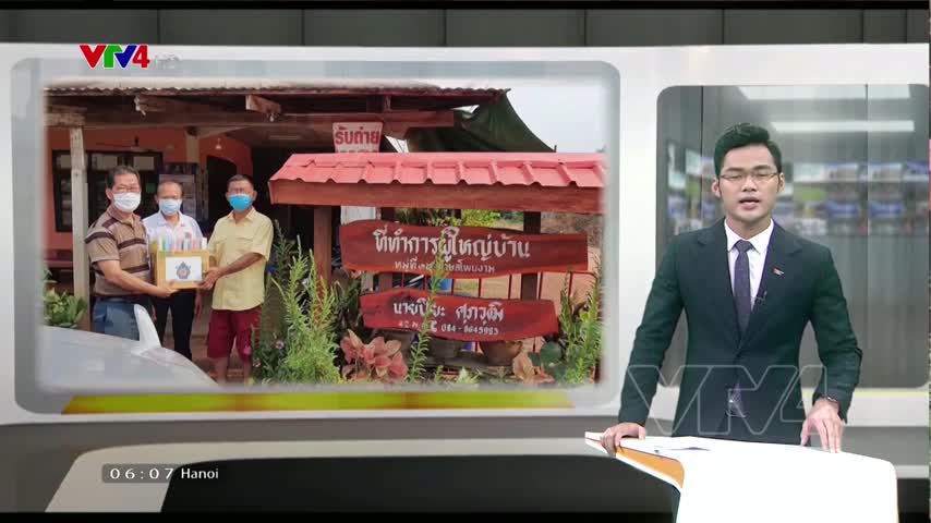 Hội Người Việt Nam Tỉnh Uđon Thani Thái Lan hỗ trợ địa phương phòng chống Covid-19
