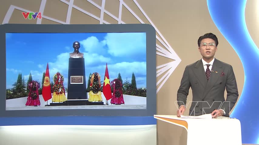Khánh thành Tượng đài Chủ tịch Hồ Chí Minh ở Kyrgyzstan