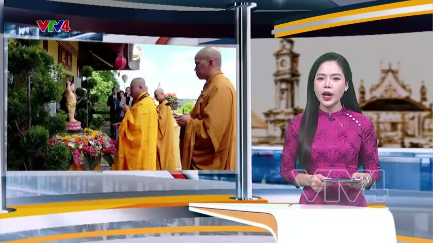 Trang nghiêm Đại lễ Phật đản tại Pháp