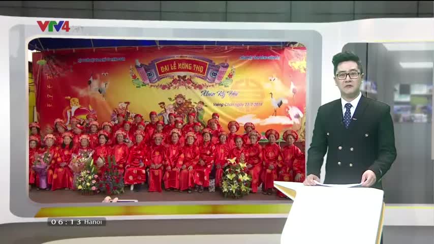 Đại lễ mừng thọ cha mẹ của người Việt tại Viêng Chăn, Lào
