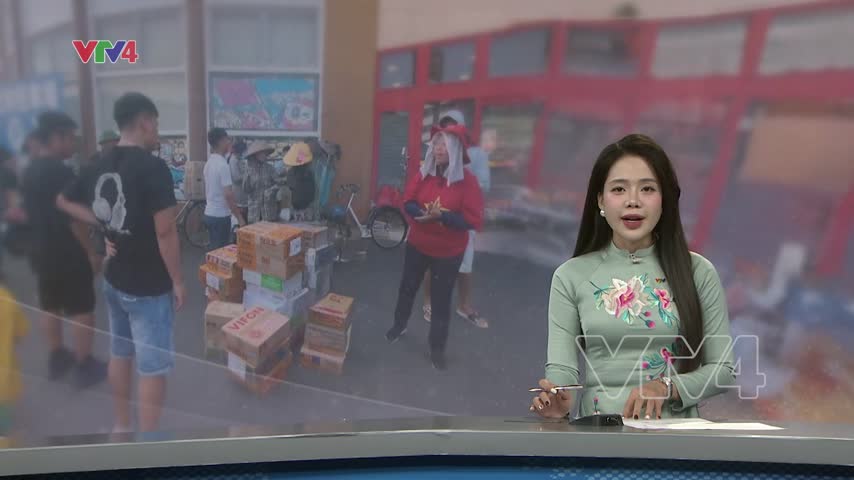 Ấm áp tình đồng bào tại vùng động đất Nhật Bản