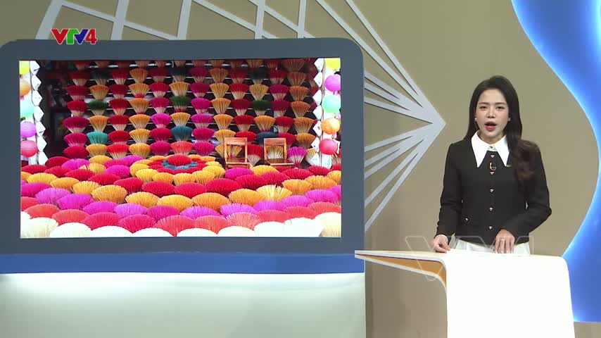 Làng hương sáng đèn sản xuất cao điểm Tết