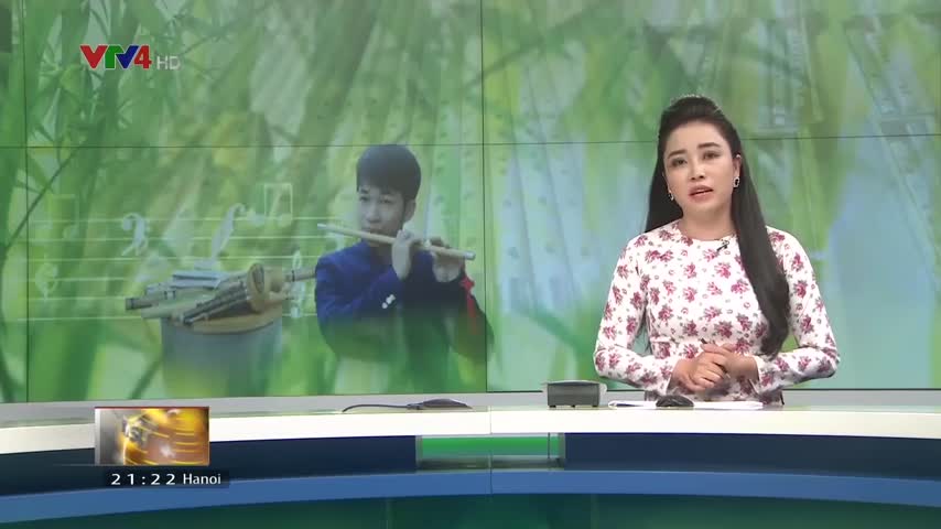 Chàng trai giữ âm thanh của sáo