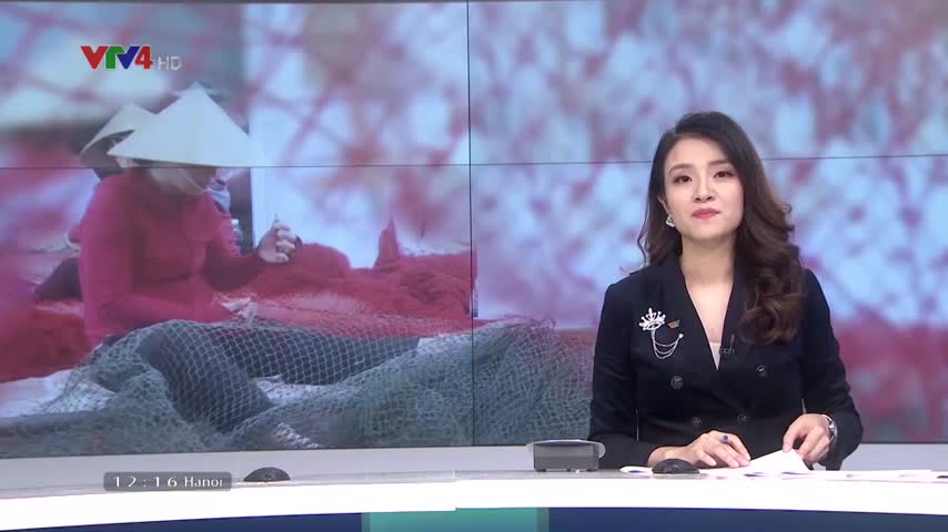 Những người phụ nữ vá lưới