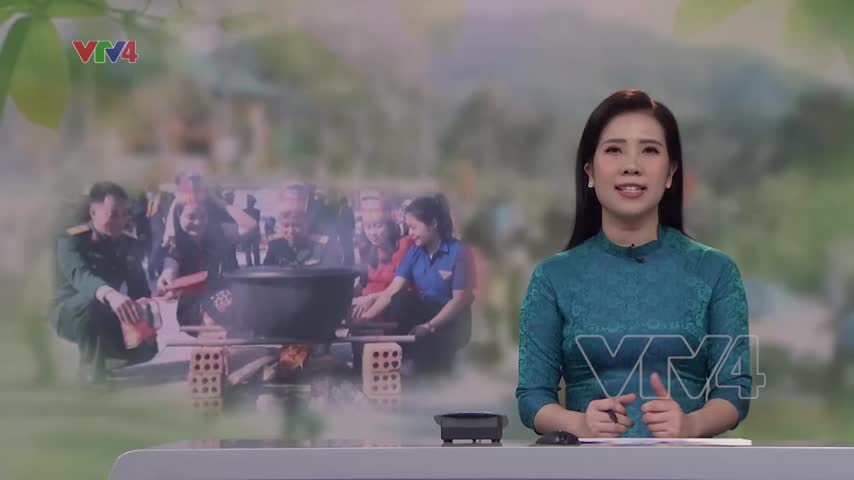 Không khí Tết sớm ở biên giới 