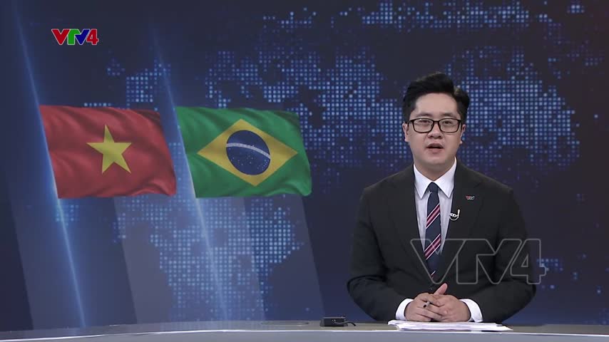 Dâng hoa tưởng niệm Chủ tịch Hồ Chí Minh tại Brasil