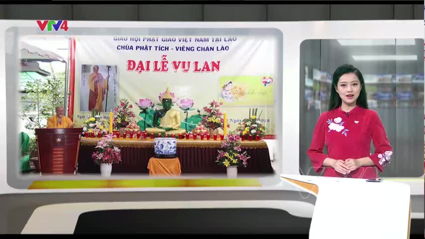 Phật tử Việt Nam tại Vientiane, Lào dự lễ Vu Lan Phật lịch 2564