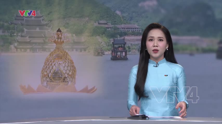 Cung rước Xá lợi đức Phật về chùa Tam Chúc