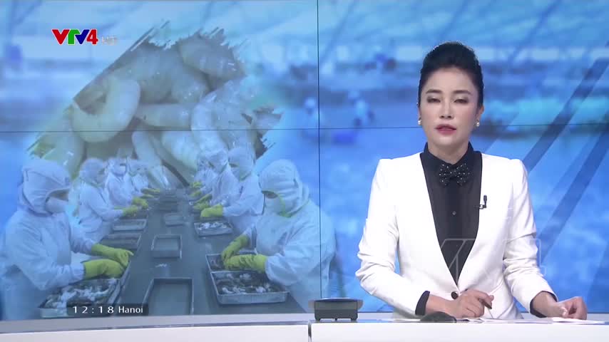 Xuất khẩu tôm với những điểm sáng