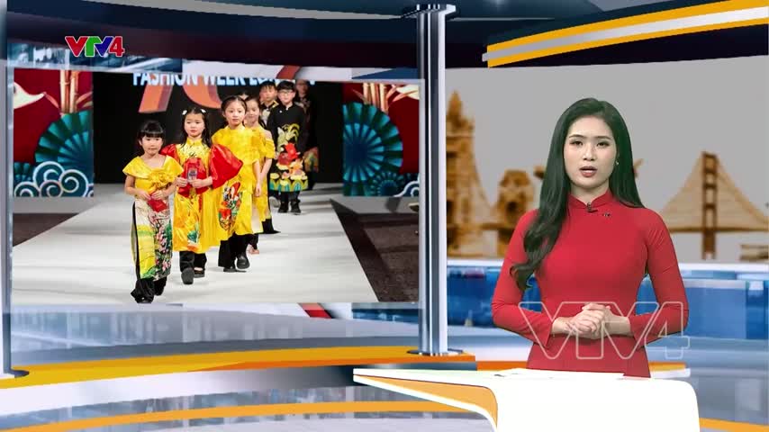 Văn hóa Tết Việt trên sàn diễn thời trang tại London