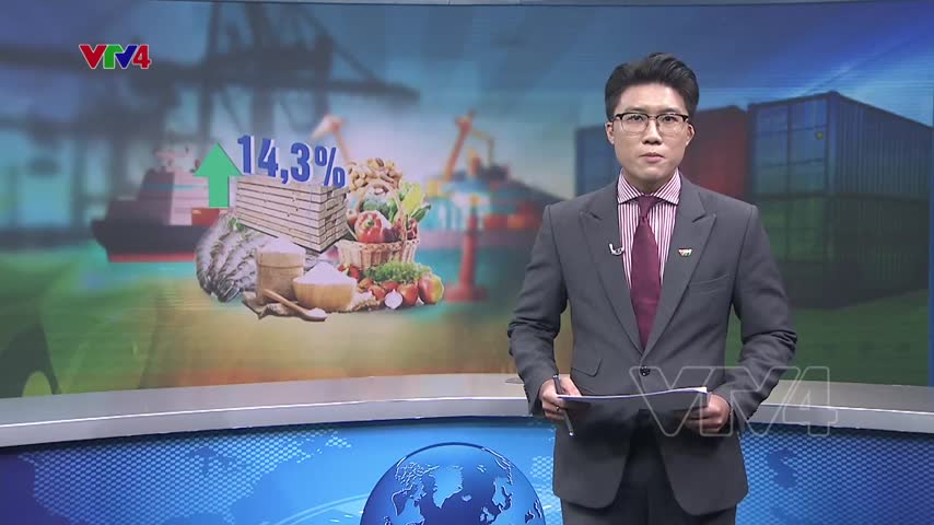 Xuất khẩu nông lâm thuỷ sản tăng 14,3%