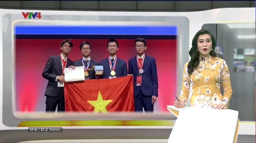 Việt Nam đứng thứ 5 trong kỳ thi Olympic hóa họa quốc tế