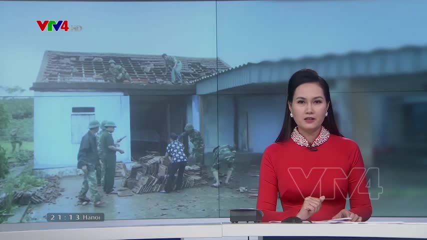 Khắc phục hậu quả sau bão số 5