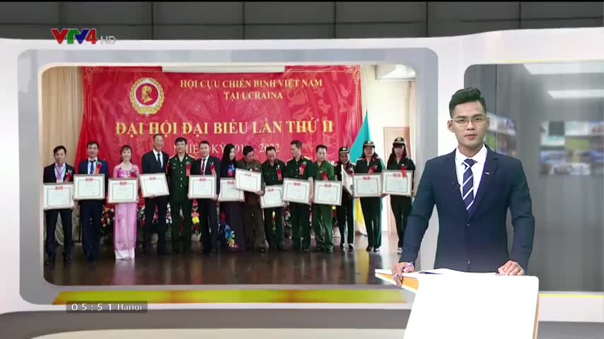 Đại hội lần thứ hai Hội Cựu chiến binh Việt Nam tại Ucraina