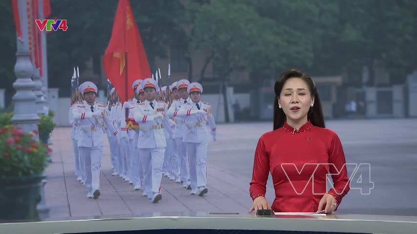 Những bước chân danh dự bên lăng Chủ tịch Hồ Chí Minh
