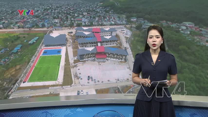 Lào Cai tăng tốc thi công đường vào trường nội trú