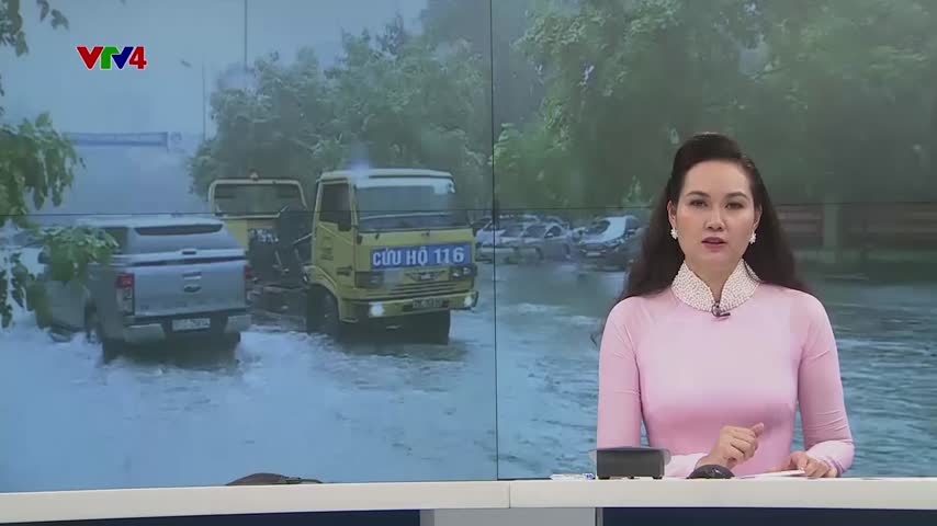 Mưa lớn gây ngập lụt tại Thanh Hoá