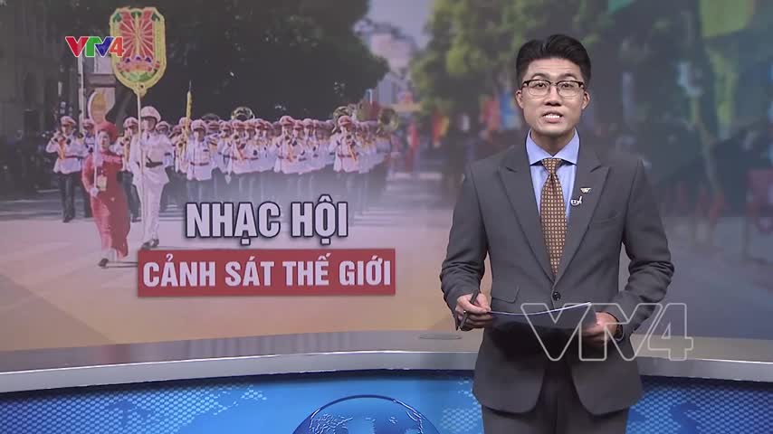 Rộn ràng nhạc hội cảnh sát thế giới tại Việt Nam