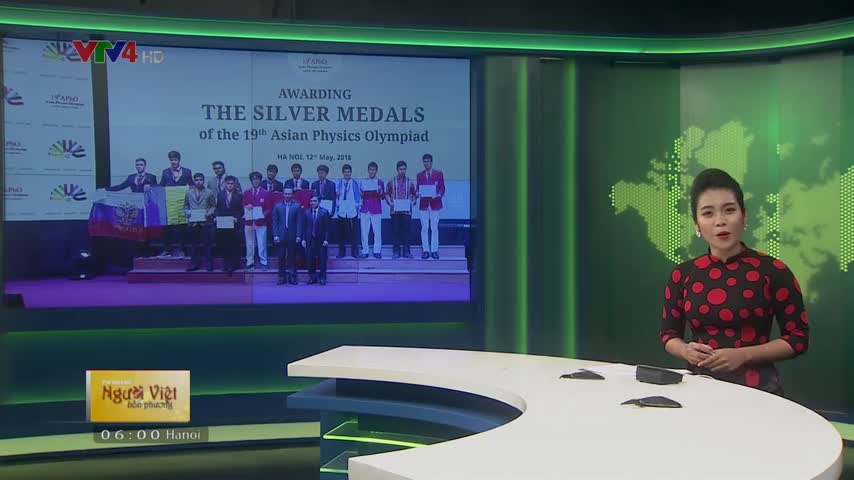 Đoàn Việt Nam giành 4 huy chương vàng tại Olympic Vật lý châu Á