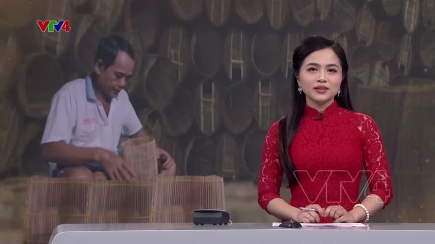 Nghề đan lợp bắt tôm, cá ở Đồng Tháp