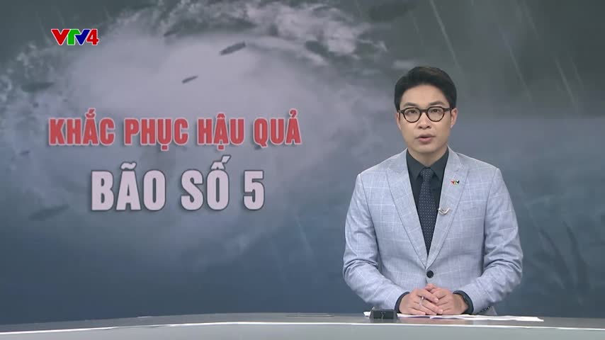Thanh Hóa khắc phục thiệt hại do bão số 5