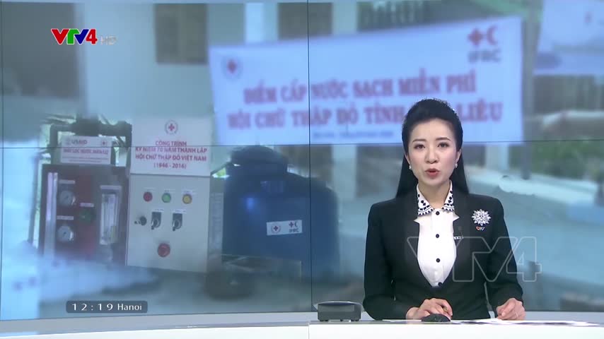 Đưa vào sử dụng máy lọc nước mặn thành nước ngọt