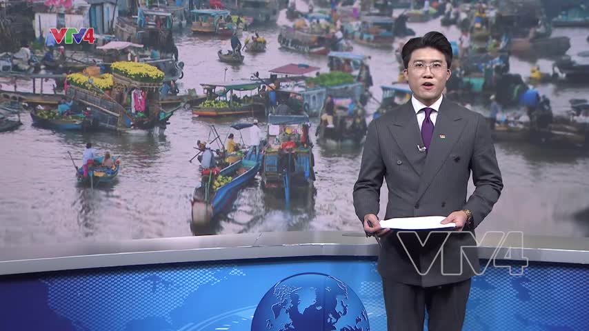 Xuân ấm tình người trên chợ nổi Cái Răng