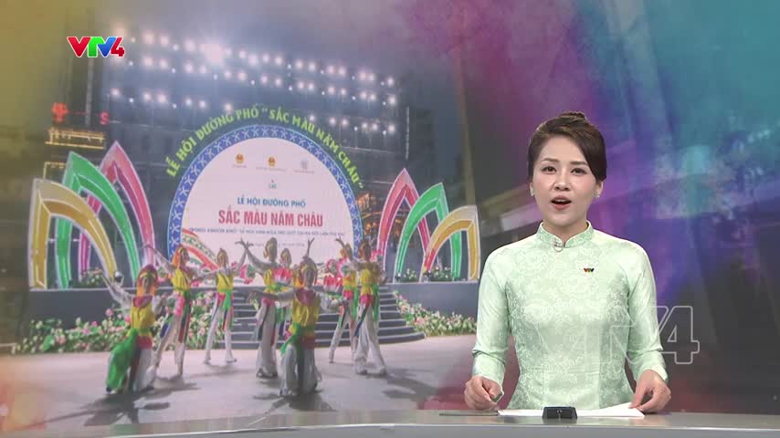 Sắc màu năm Châu giữa lòng Hà Nội